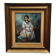 Portrait d'une fille avec des fleurs par Alfredo Mompo Roca.