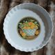 Vintage pie dish in majolica