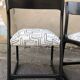 4 chaises Baumann Traîneau