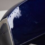 Perdomello 70 Blue Hemisphere Table Lamp, 1970s