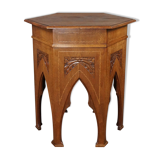 6-sided side side table in Jugendstil Art Nouveau style