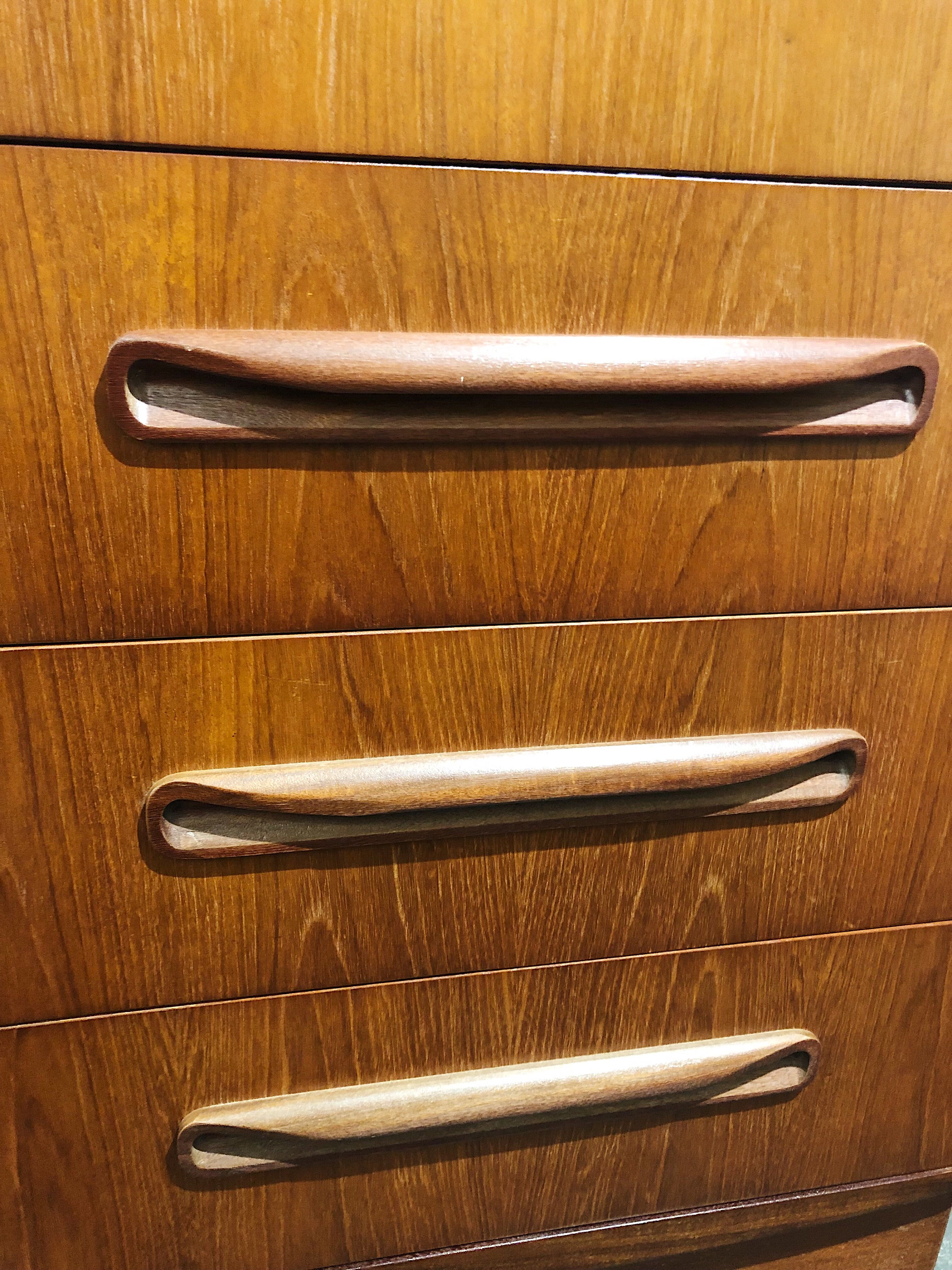 Scandinavian Gplan teak chiffonnier