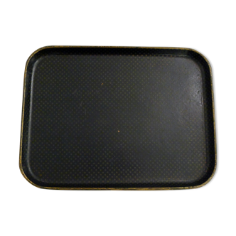 Star-studded tray in boiled washed-out cardboard
