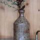 Speckled sandstone vase