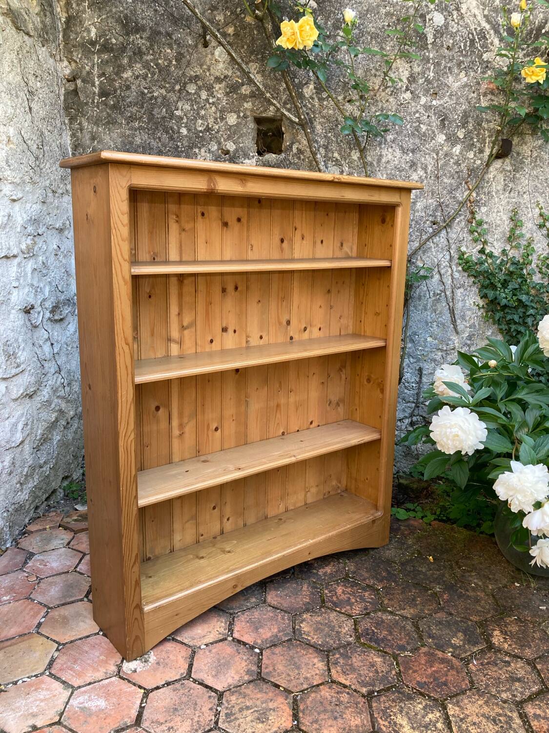 Vintage pine shelf