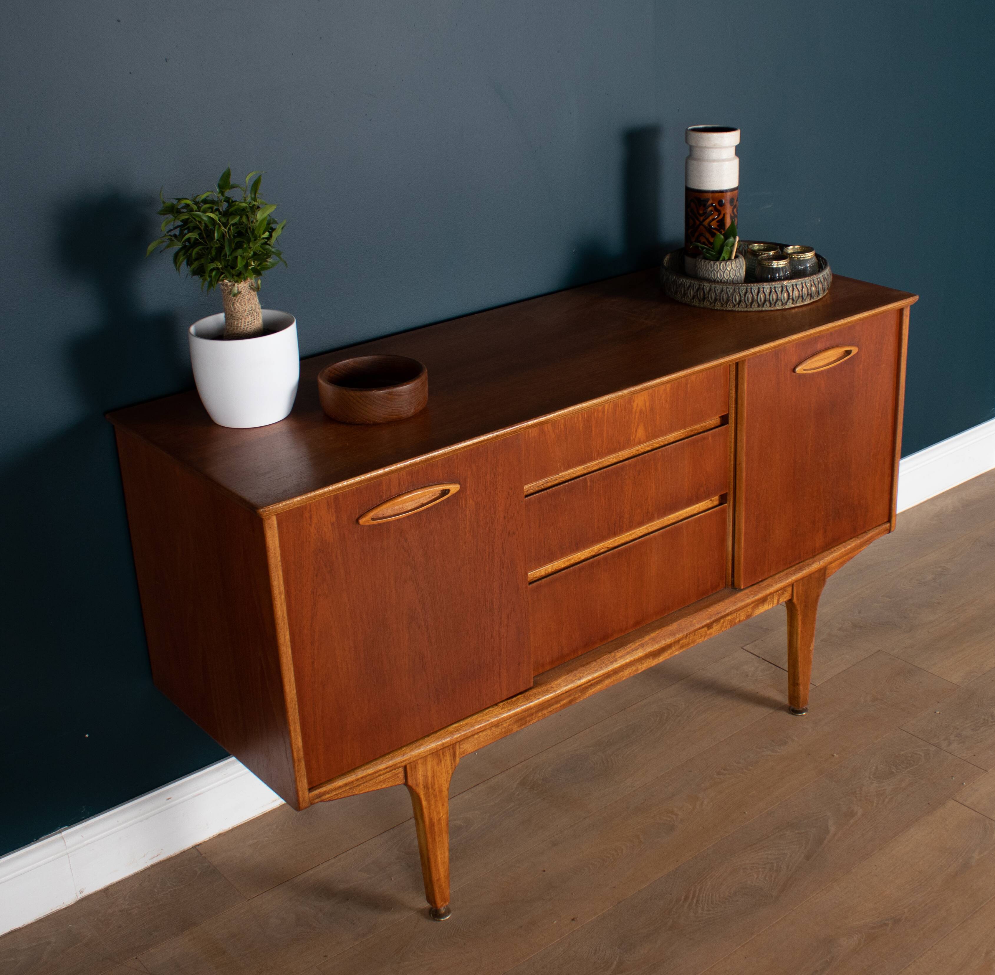 Restored 1960s Teak Retro Short Jentique Sideboard