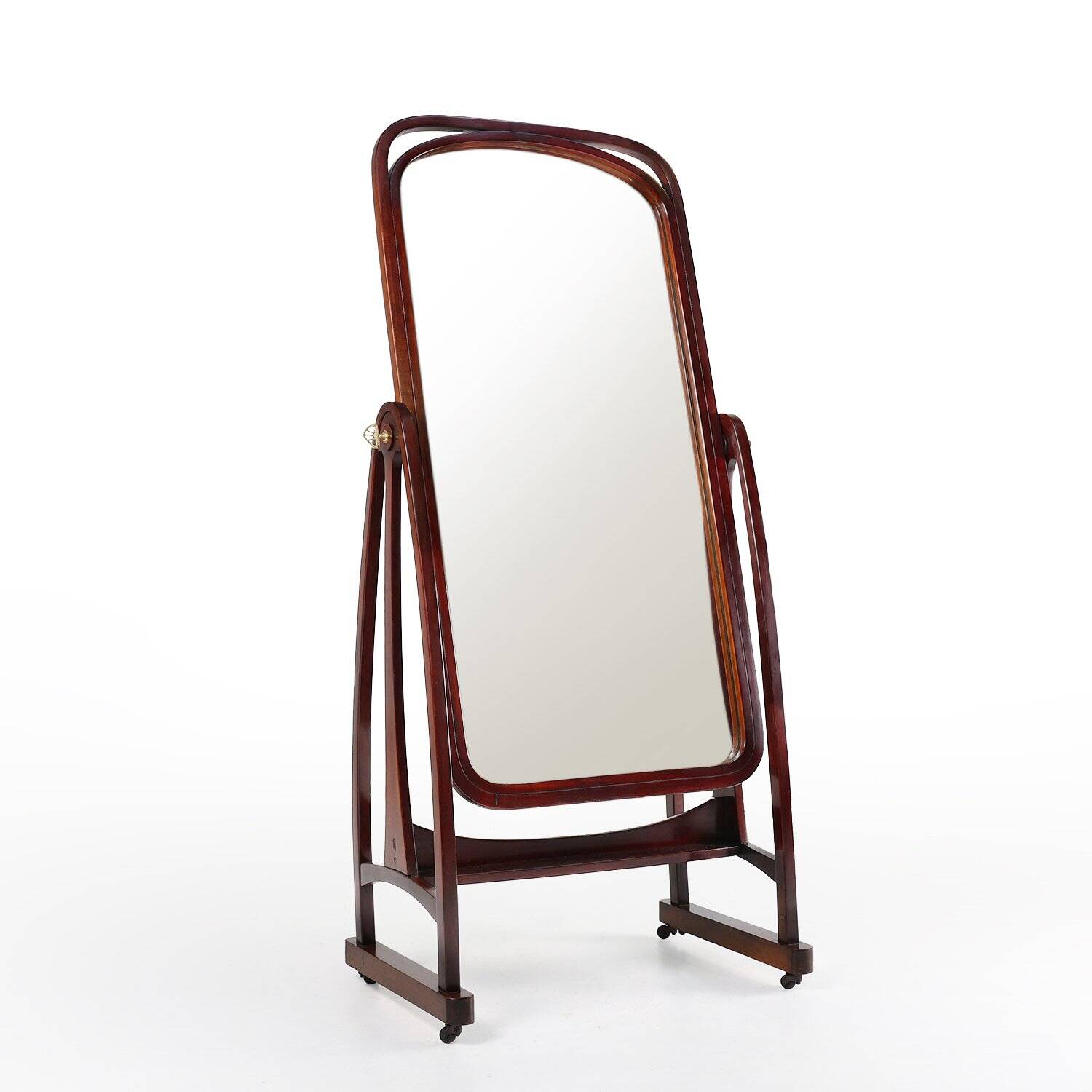 Miroir de cheval modèle autrichien 9954 de Thonet, 1904