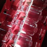 Vintage 70 crystal footed glass from Arques