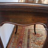 A XIX rosewood games table