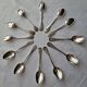 Set of small spoons, Christofle, Malmaison series