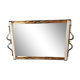 Plateau miroir art déco