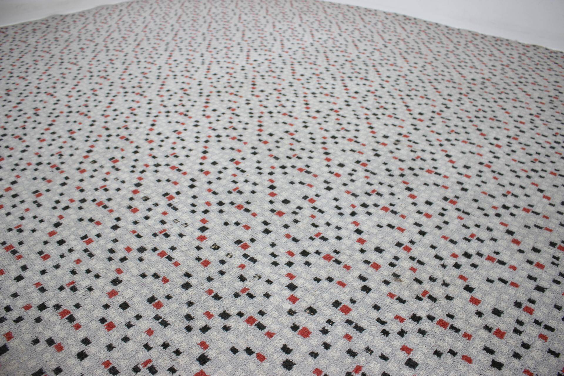 Mid Century Carpet/Rug, Czechoslovakia, 1970s