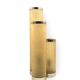 Hollywood regency fiberglass and brass table lamp, Italy 1970s