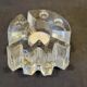 Warmer press paper photophore candle holder LA VIDA glass pressed design