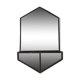 Empty pocket mirror