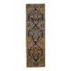 1970s vintage Turkish Oushak handmade wool runner 97x327