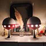 Pair of Space Age Cocci Ball Lamps