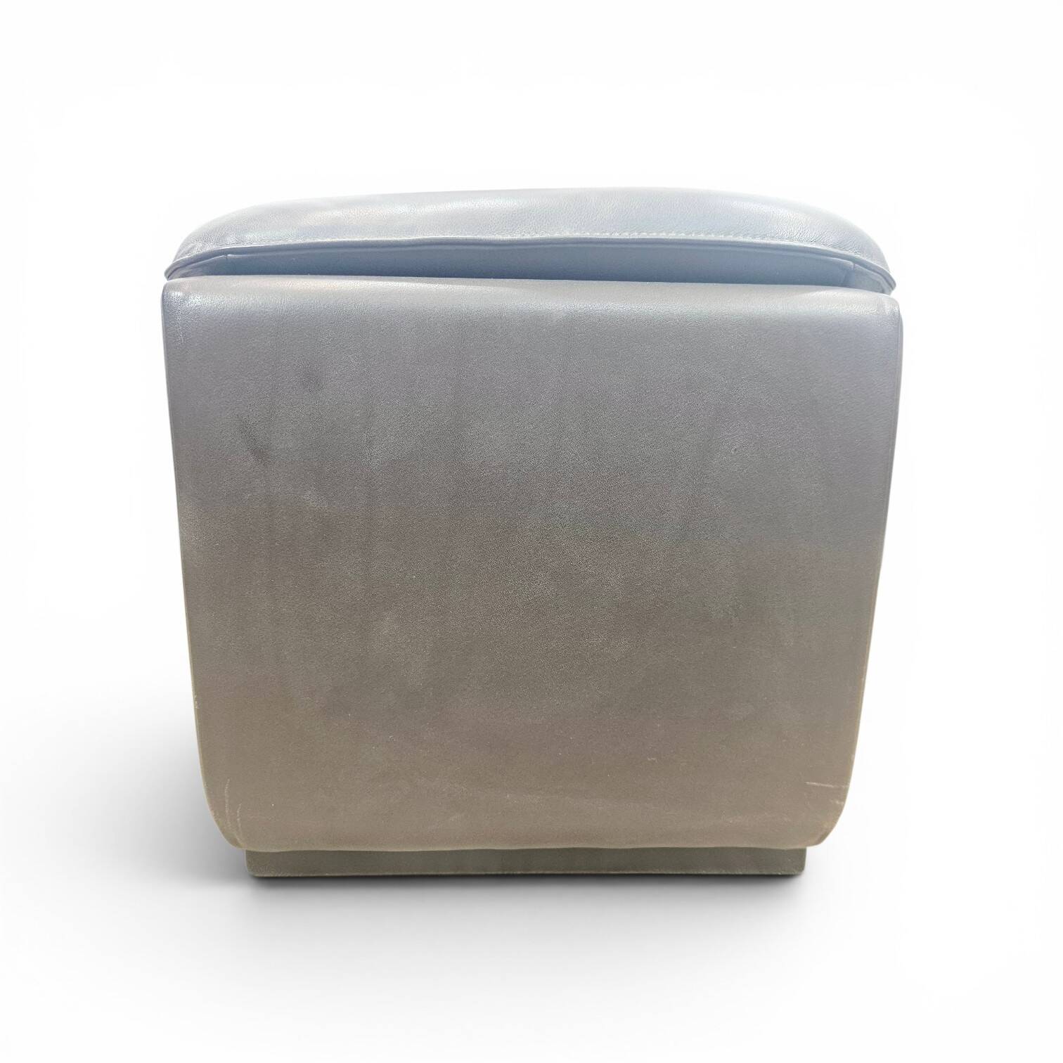 Leather Pouf / Footstool de Sede Switzerland / DS 50 / Vintage / 1970s