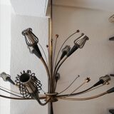 Chandelier 10 fires Lunel Collection Lily of the valley around 1950