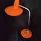 Vintage desk lamp Fase orange articulated