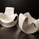 Pair of albatros armchairs - danielle quarante