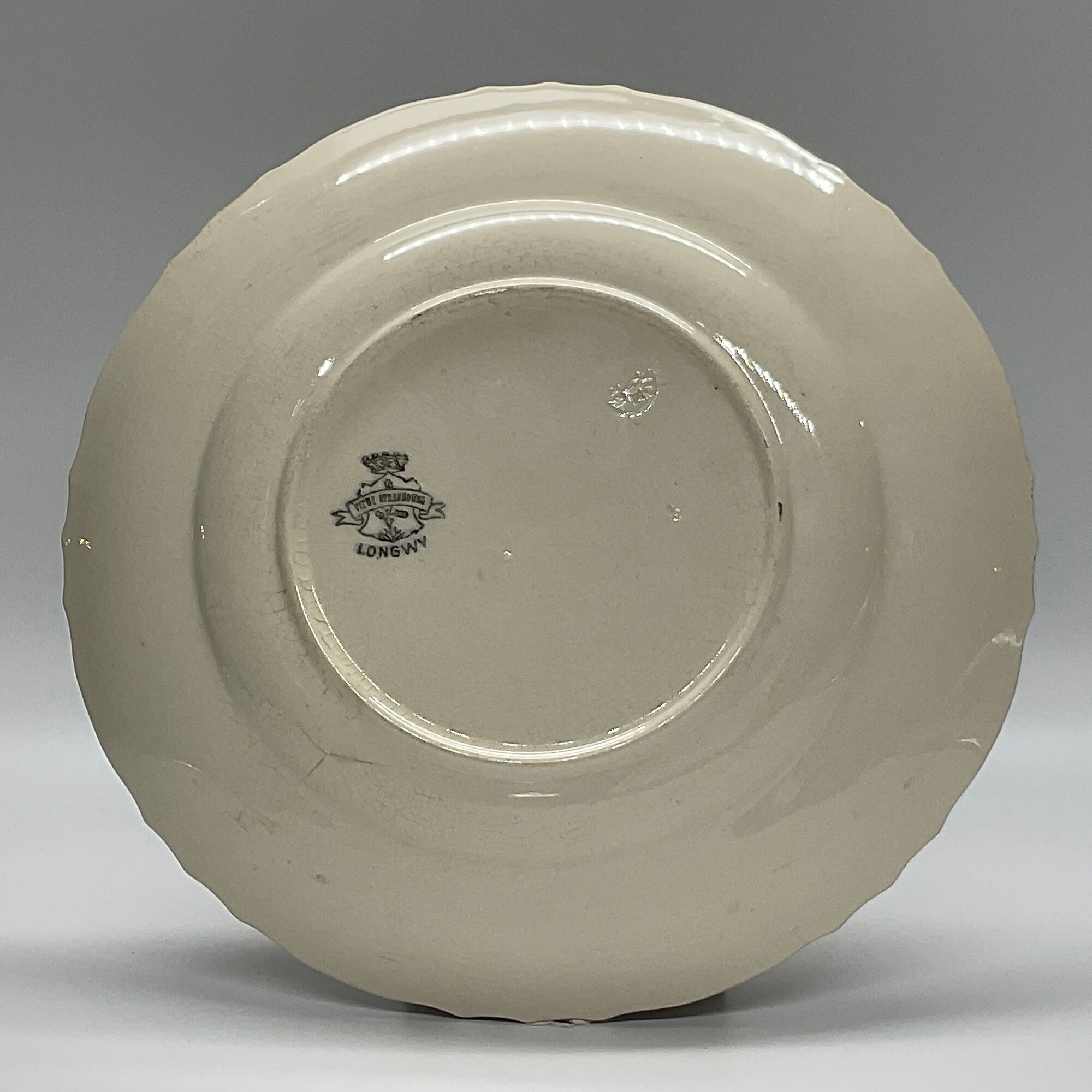 Round Service Dish "Longwy – Old Strasbourg"