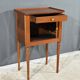 Small Mahogany Living Room Table, Louis XVI Period – Late 18th Century