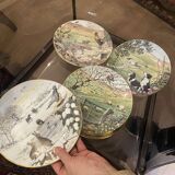 Set of 12 Yorkshire plates