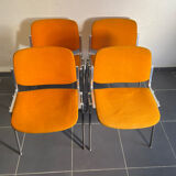 Chairs model dsc 106 design Giancarlo Piretti for Castelli