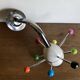 Sputnik coat rack, 1980s, Memphis colors