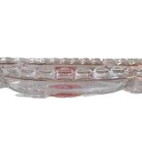 Appetizer dish with crystal compartments