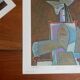 Picasso Figure 1945 reproduction Editions Braun & Cie - Paris