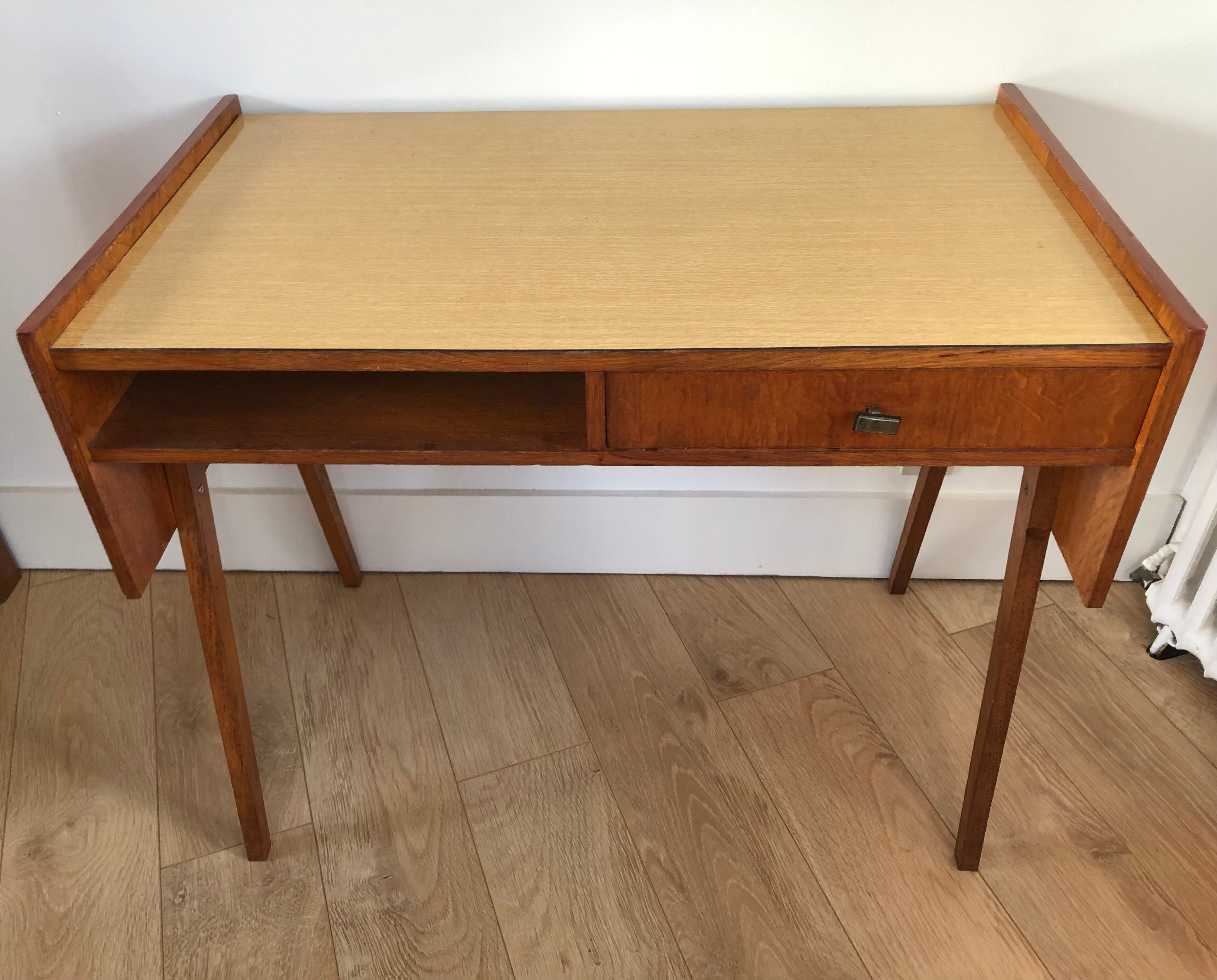 Scandinavian-style vintage desk