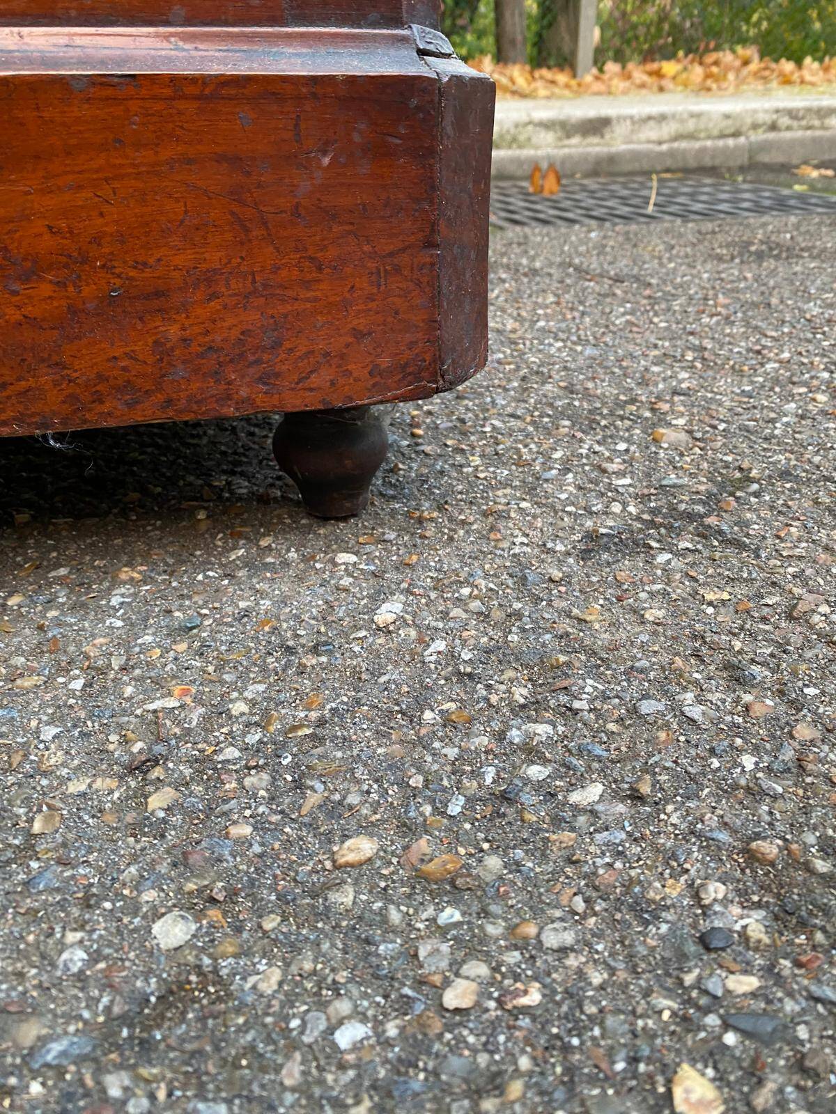 Semainier en bois massif d'époque 19ème