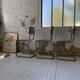 Trio de chaises Tubax 1950