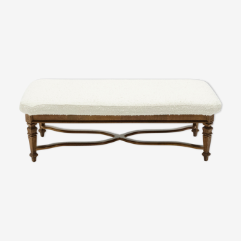 Louis XIV-style neoclassical bench 1920