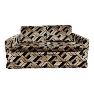 Canapé-lit 2 places vintage « Geometric deluxe »