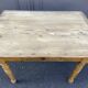 Farm table in natural wood fir 1900 brewery