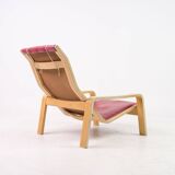 llmari Lappalainen for Asko vintage chair model 'Pulkka'