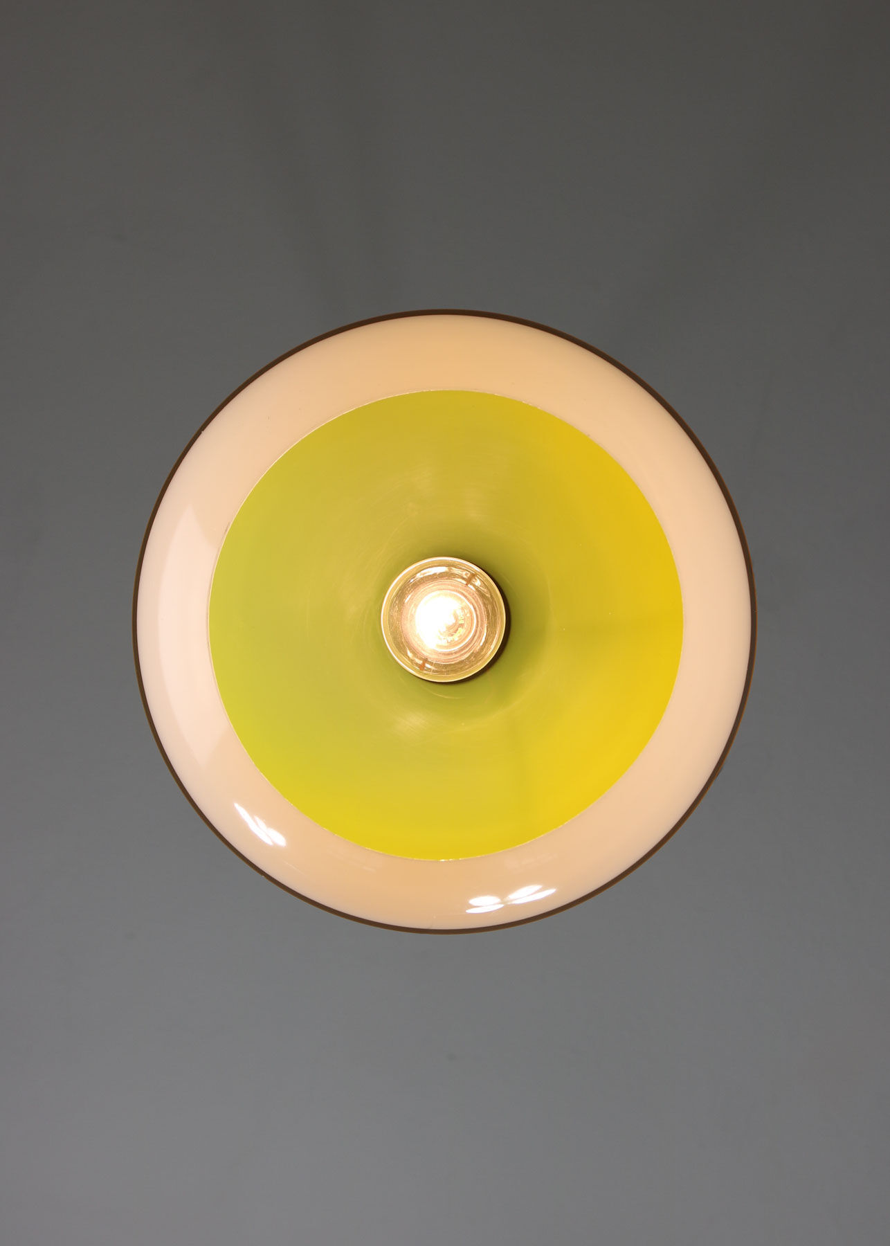 Space-age Plexiglass Pendant Lamp, 1970s