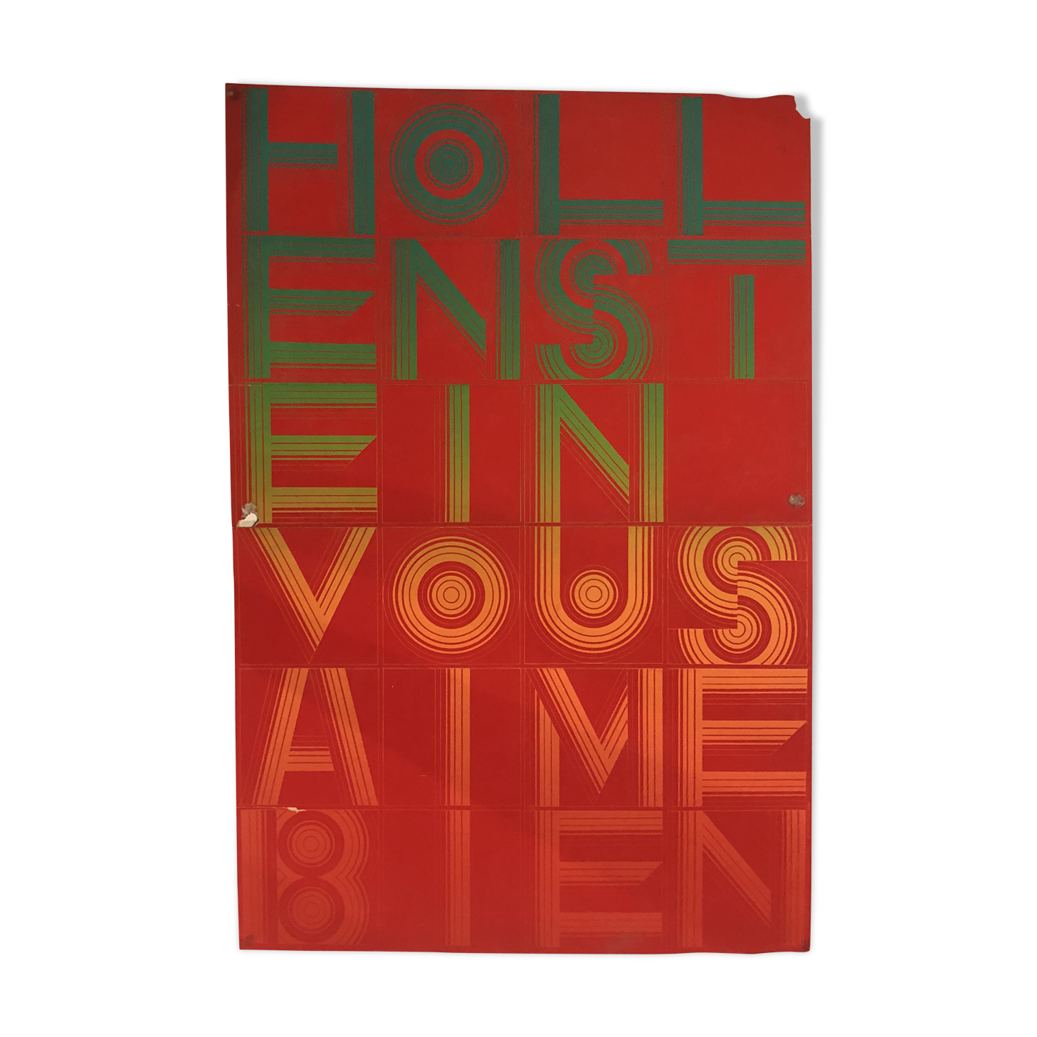 Poster collection "hollenstein likes you"