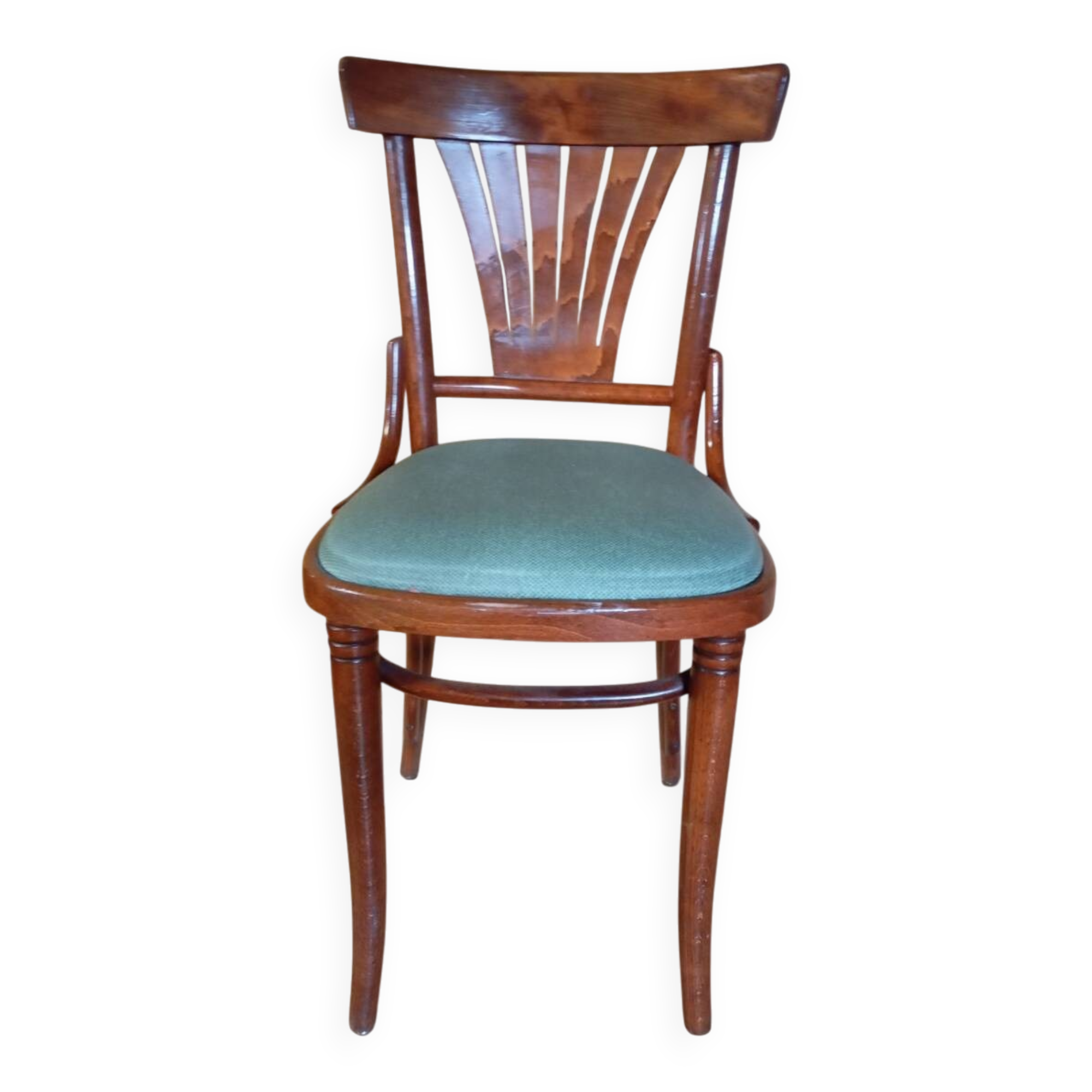 Vintage wooden bistro chair – Parisian café spirit