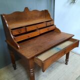 Rustic stepped office