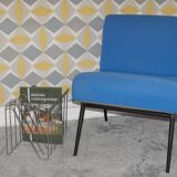 Chrom metal magazine rack 1970