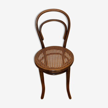 Antique bistro chair brand thonet year 1900