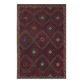 Vintage Turkish kilim handwoven 190x295 cm