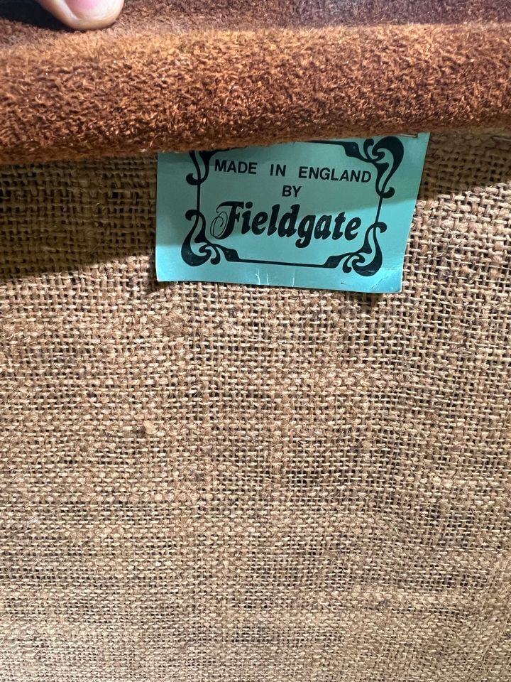 Canapé 3 places Chesterfield des années 1980