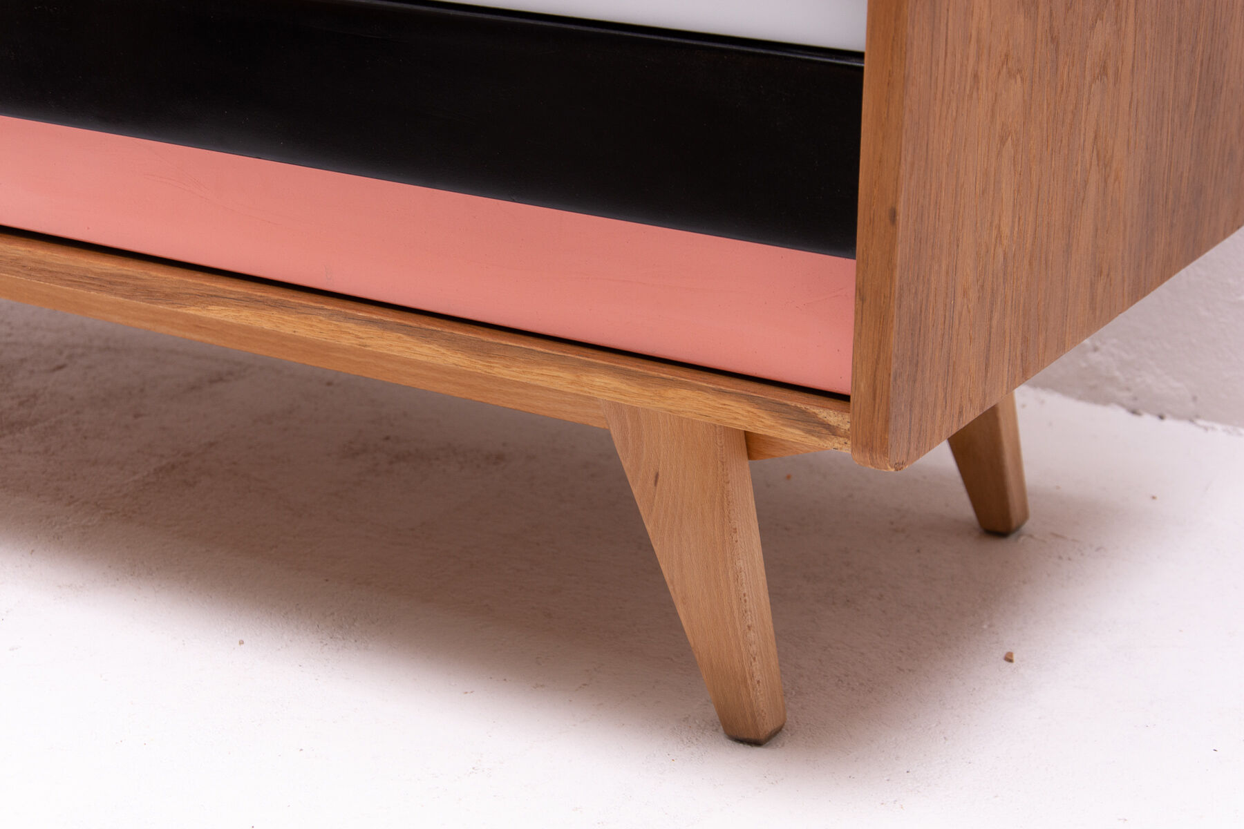 Mid century modern chest of drawers no. U 453 By Jiří Jiroutek, Czechoslovakia