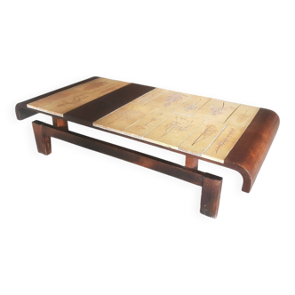 Table basse de Roger Capron
