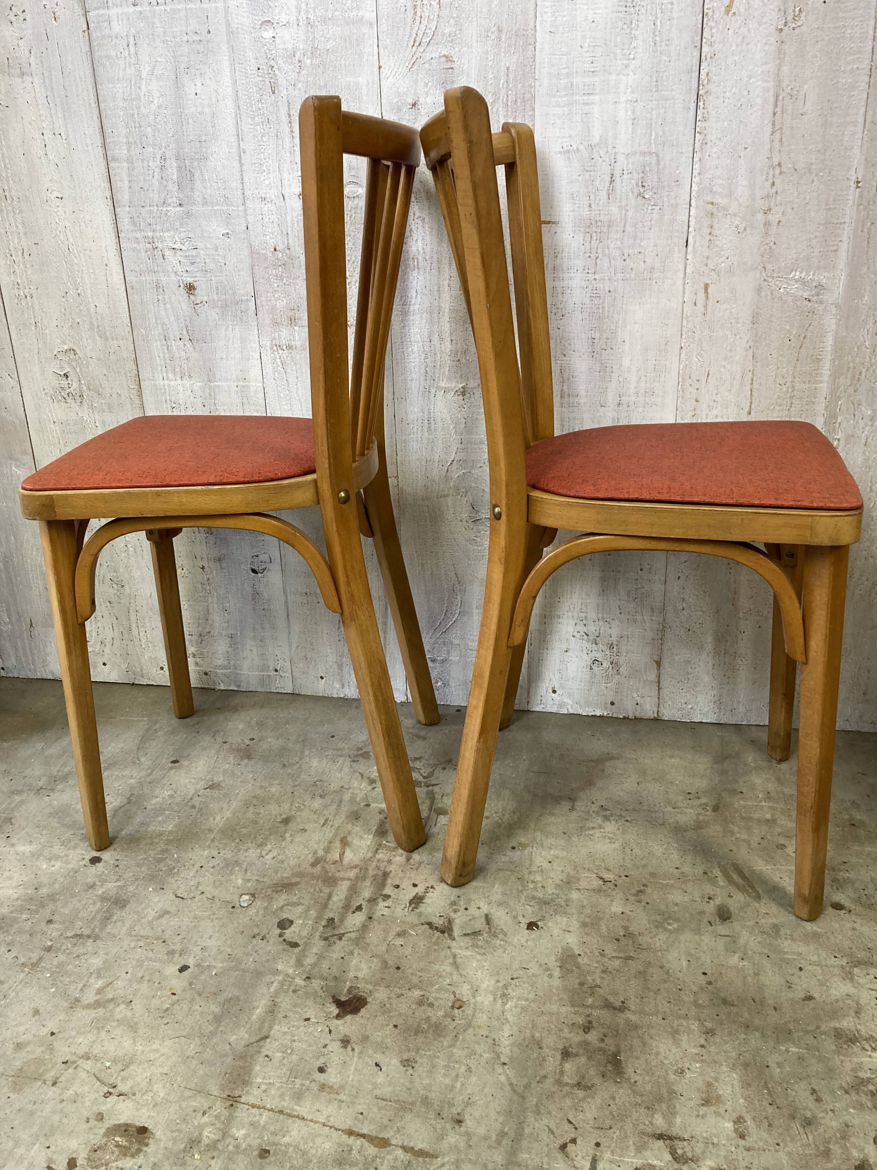 Pair of Baumann chairs